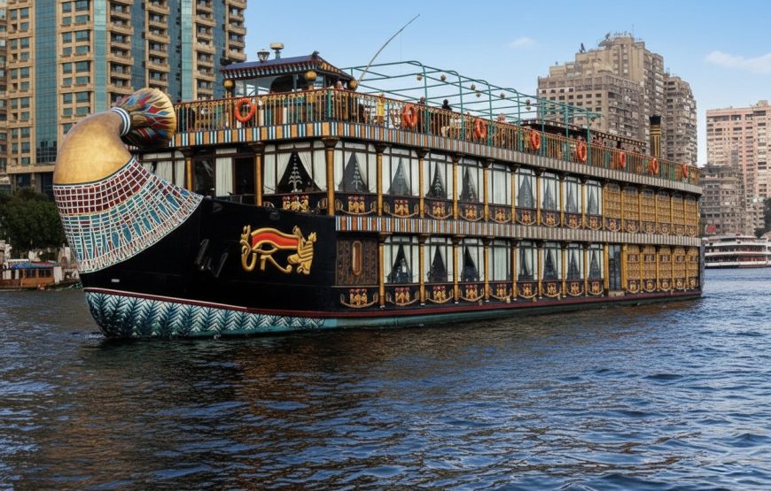 5-Star Deluxe Nile Pharaoh Cruise – Cairo Dinner & Entertainment