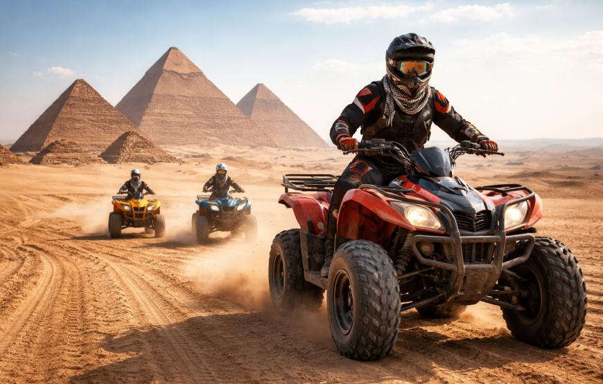 Ride the Sands — Quad Biking by the Pyramids